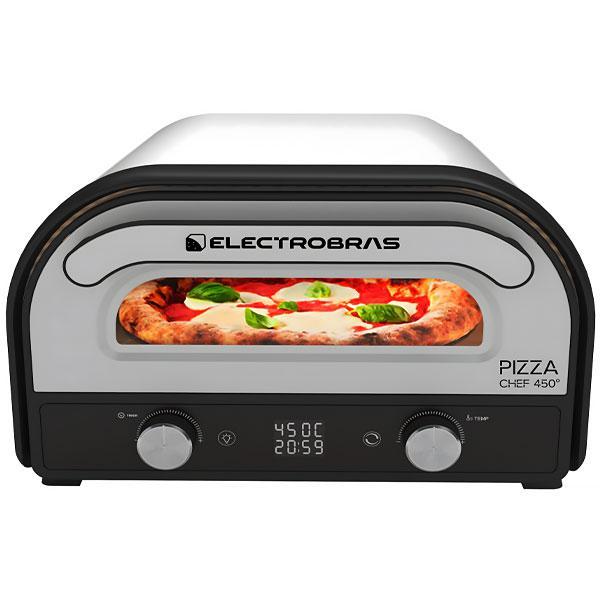 Horno Pizzero Eléctrico ElectroBras Pizza Chef EBHPZ-450 220V