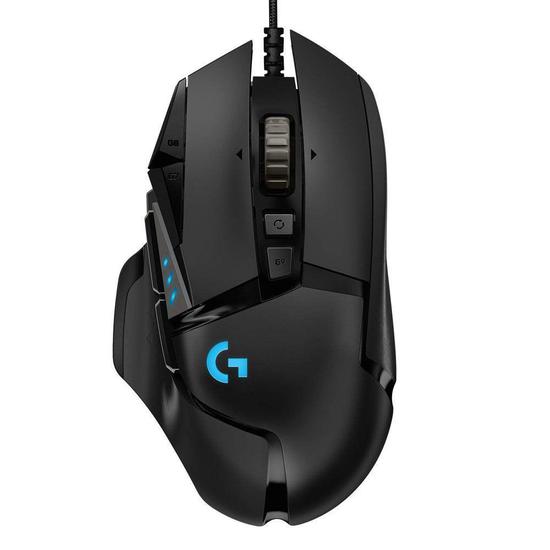 Mouse Logitech G502 Hero Óptico USB